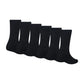 Calze da basket Jordan Essential 6-pack per bambini, stile sportivo e comodo, visibile in questa immagine.