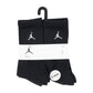 Calze da basket Jordan Essential 6 pack per bambini, morbide e confortevoli, con logo Jordan visibile in dettaglio.