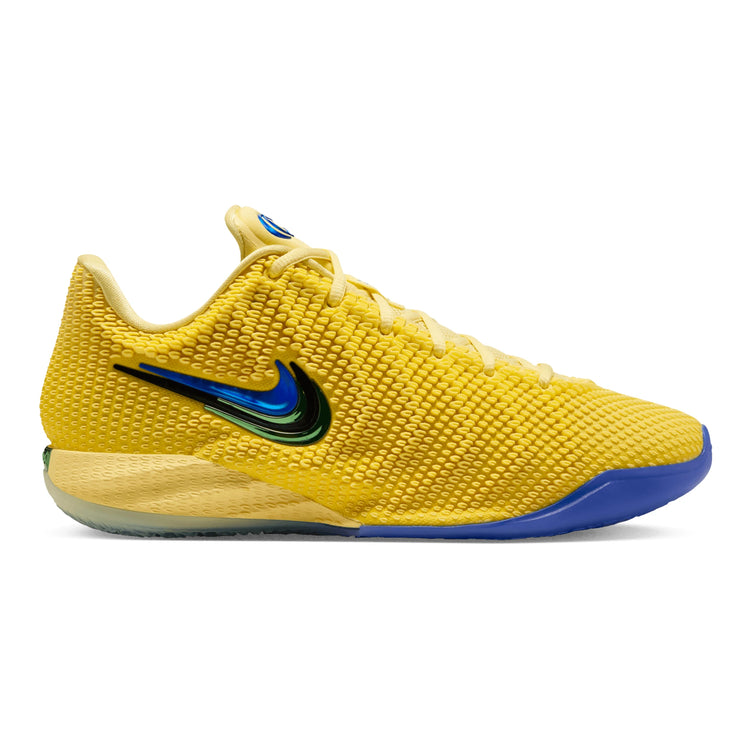 Caitlin 1 Warning Code – vista laterale interna Air Zoom Turbo forefoot Cushlon midsole gialla