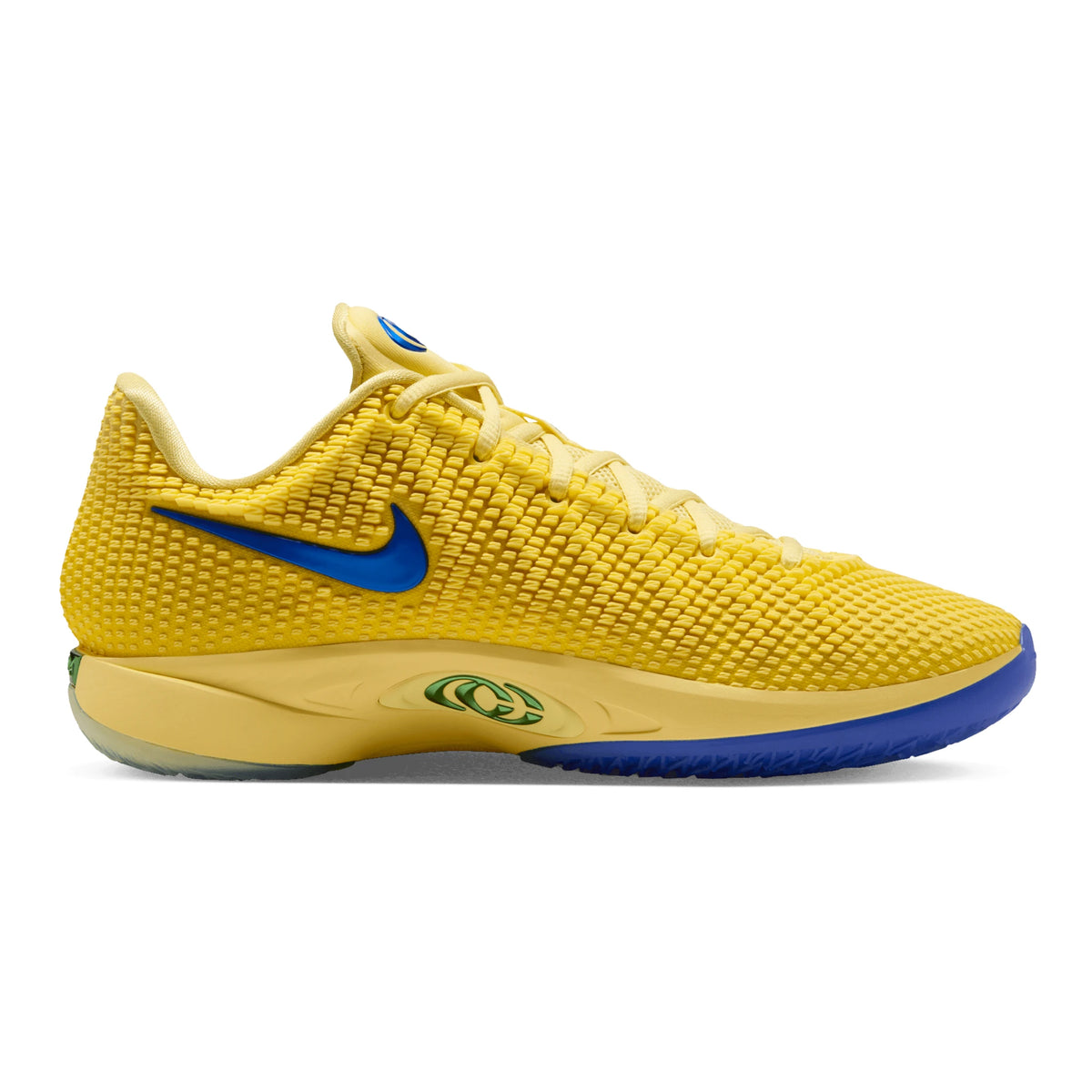 Caitlin 1 Warning Code – vista laterale interna Air Zoom Turbo forefoot Cushlon midsole gialla1