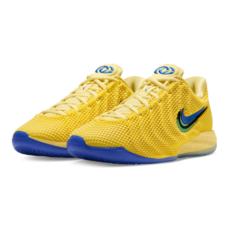 Caitlin 1 Warning Code gialla – tre quarti frontale Yellow Zest Racer Blue 2026