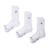 Calzini Jordan Everyday Crew 3 paia bianco nero IR6319-100 – confezione frontale logo Jordan