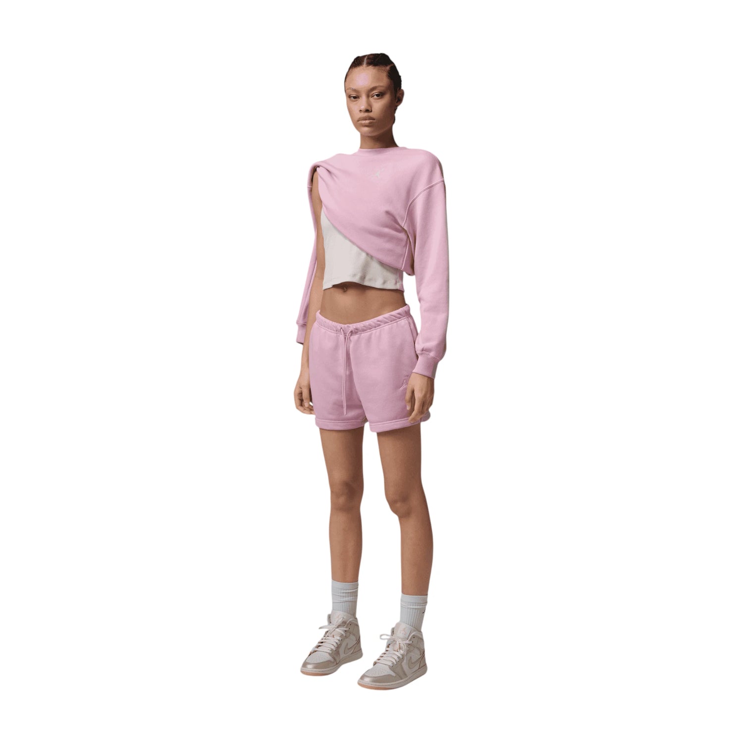 Felpa Jordan Donna - Rosa - French Terry - Jordan Women