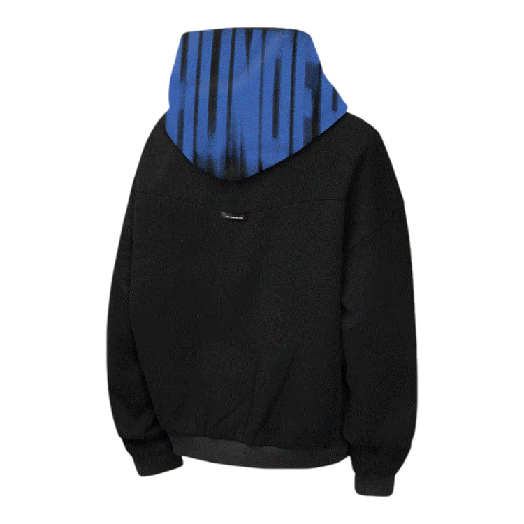 Nike NBA Courtside Kids Thunder – cappuccio interno blu scritta THUNDER retro pulito fleece