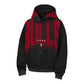 Felpa NBA Kids Bulls NBTN BUL – dettaglio 4 stelle Chicago logo NBA marsupiale costine