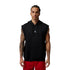 Felpa Jordan Sport Crossover senza maniche nera IM7762-010 – vista frontale cappuccio