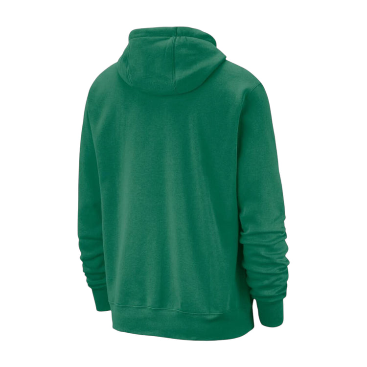 Nike NBA Celtics Club Hoodie verde – vista posteriore cappuccio fleece