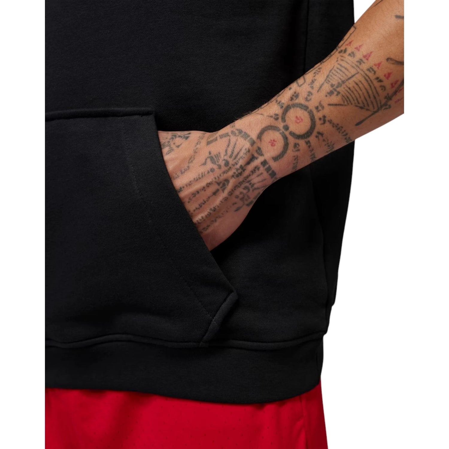 Felpa Jordan Crossover nera – dettaglio 