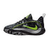 Nike Giannis Immortality 5 Pre-School IM7589-002 Nero Light Smoke Grey Volt – vista laterale esterna lacci