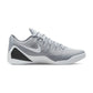 Kobe 9 Low EM Protro Wolf Grey – vista laterale interna tallone fibra di carbonio React foam1