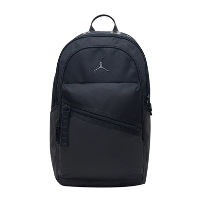 Zaino Jordan Air Patrol Backpack nero MA0924-BLK – vista frontale logo Jumpman