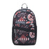 Zaino Jordan Air Patrol AOP nero multicolore, capacità 29 litri, con dettagli colorati e logo Jordan, ideale per scuola e sport