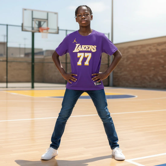 T-Shirt NBA Kids Luka Doncic Lakers – Maglia Ufficiale Jordan Brand
