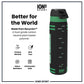 Borraccia NBA ION8 Celtics 500ml – Recyclon carbon neutral BPA free slim profile