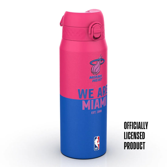 Borraccia termica NBA ION8 Miami Heat 750ml rosso nero – acciaio inox doppia parete leakproof