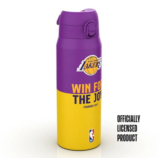 Borraccia termica NBA ION8 Los Angeles Lakers 750ml viola oro – acciaio inox doppia parete leakproof