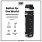 Borraccia NBA ION8 Spurs 500ml – Recyclon carbon neutral BPA free slim profile