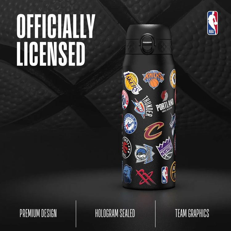 Borraccia ION8 Multi Logo NBA 750ml – acciaio inox isolamento termico freddo caldo