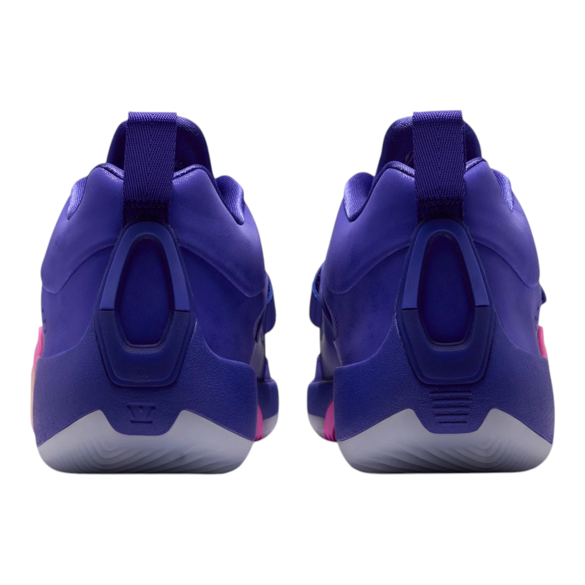Scarpe basket Jordan Tatum 5 Sunrise – vista posteriore tab sul tallone tomaia in mesh 