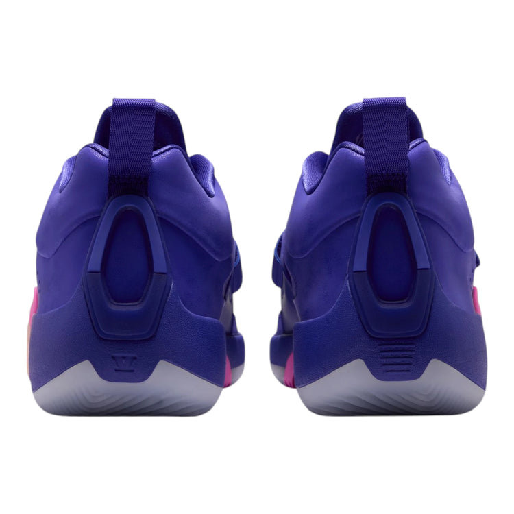 Scarpe basket Jordan Tatum 5 Sunrise – vista posteriore tab sul tallone tomaia in mesh 