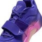 Jordan Tatum 5 Sunrise – dettaglio fascetta mediale regolabile con chiusura a strappo sopra i lacci