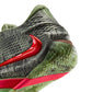 Nike Ja 4 Zombie – dettaglio JA-Frame TPU Bright Crimson Light Lemon Twist edizione limitata vista tallone