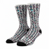 Calze da basket Rookie Basketball Crazy Socks visibili su manichino, dettagli colorati e design sportivo e originale
