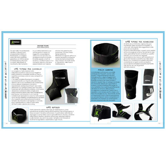 TUTORE PER LA CAVIGLIA "REVENGE"