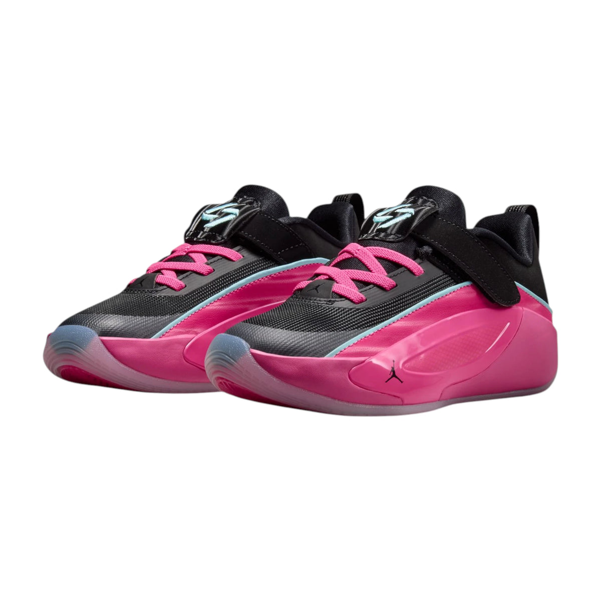 Luka 5 Little Kids IM5164-600 – tre quarti frontale colorway vivace