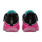 Jordan Luka 5 PS Laser Fuchsia – vista posteriore tallone Bleached Turquoise