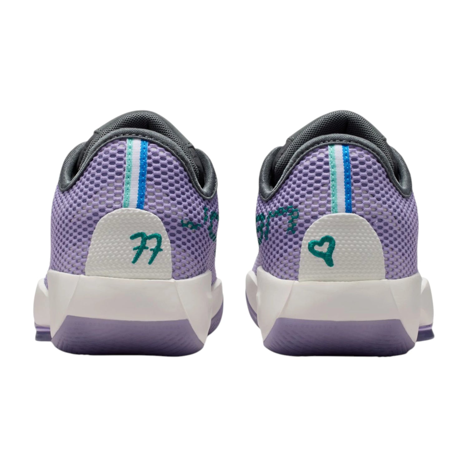 Luka 77 Urban Lilac viola – vista posteriore tallone GS