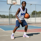 Scarpe da basket Adidas AE 2 Anthony Edwards Pink/Multi, design rosa e multicolore, modello signature adulto