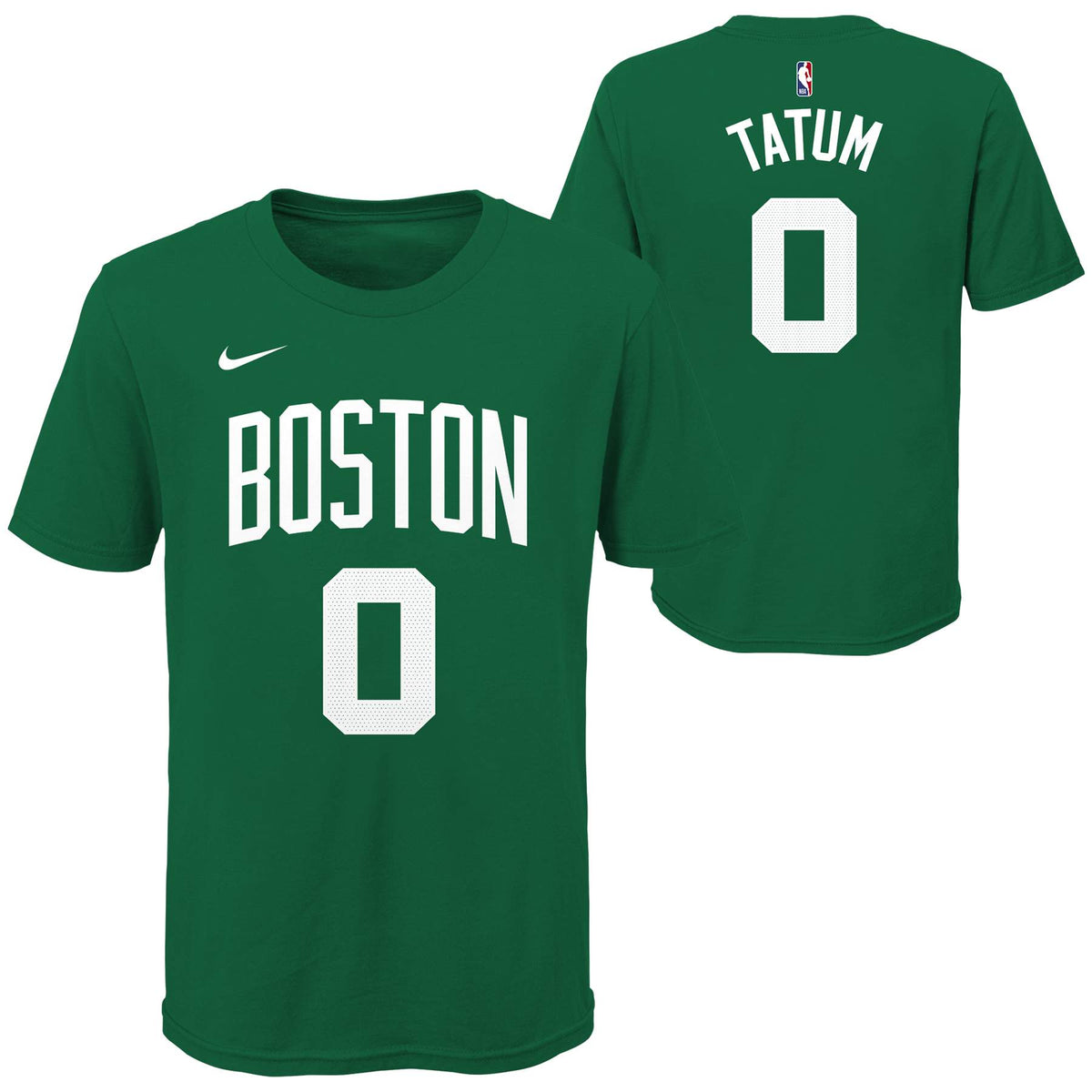 Maglietta T-shirt Celtics N&N Tatum per bambini di Outerstuff, con logo e design sportivo in tessuto morbido.