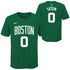 Maglietta T-shirt Celtics N&N Tatum per bambini di Outerstuff, con logo e design sportivo in tessuto morbido.