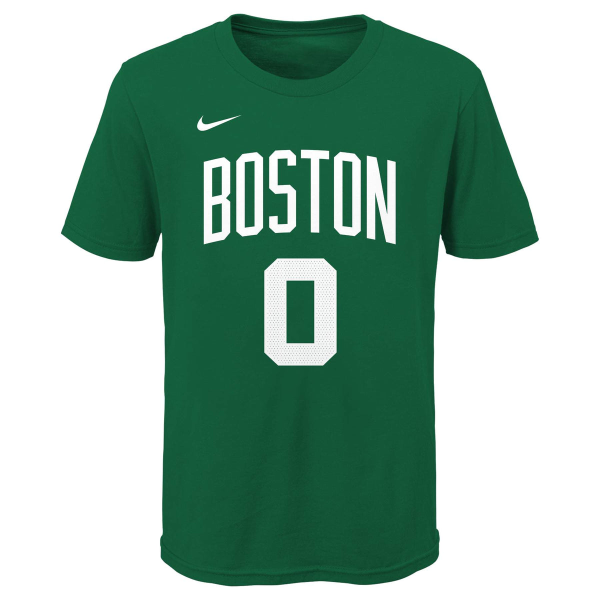 Maglietta T-shirt Celtics N&N Tatum per bambini di Outerstuff, con logo e design sportivo su tessuto morbido.
