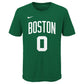 Maglietta T-shirt Celtics N&N Tatum per bambini di Outerstuff, con logo e design sportivo su tessuto morbido.