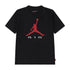 T-Shirt Jordan MJ Brooklyn GFX Kids nera 95G020-023 – vista frontale grafica MJ