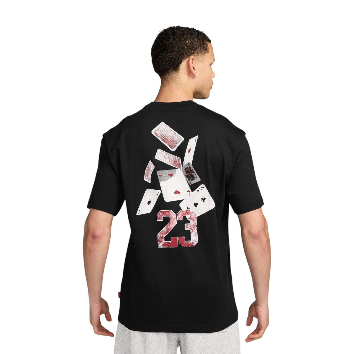 T-Shirt Jordan Brooklyn Graphic "23 Cards" Nera | Triplebasket