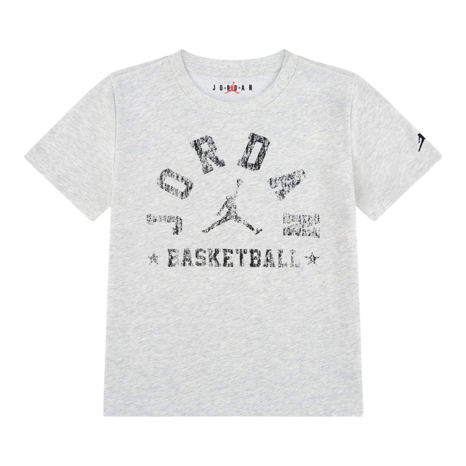 T-Shirt Jordan JDB Sport Arch Kids 95G109-C87 – vista frontale grafica arch Jumpman