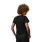 T-shirt Jordan donna nera – vista posteriore vestibilità standard casual