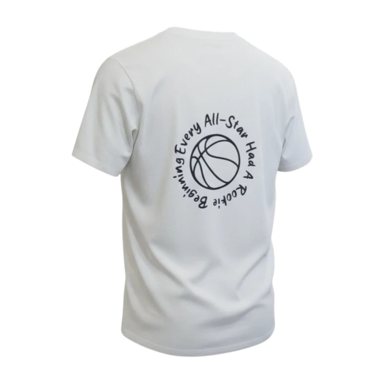 T-Shirt Rookie 100% cotone Avorio Adulto 