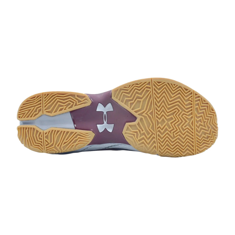 Scarpe Under Armour Curry 2 Burgundy – dettaglio della suola e dell&