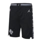 Pantaloncini NBA Kids Spurs Outerstuff, modello Wemby Wembanyama, in tessuto blu con logo dei San Antonio Spurs.