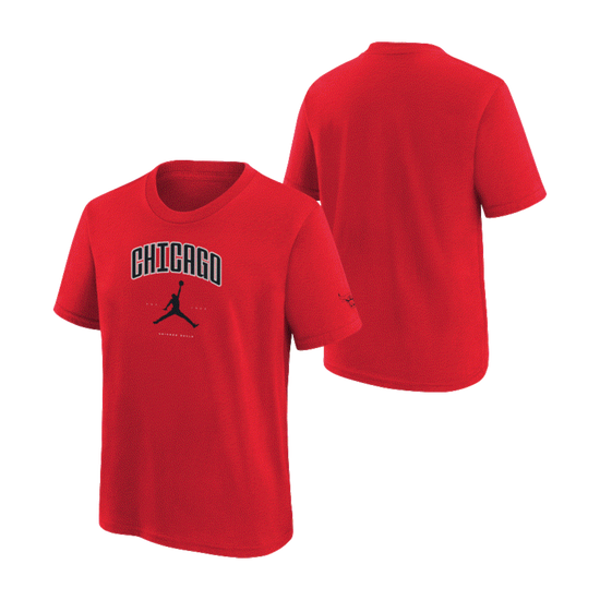 NBA JORDAN CITIES TEE BULLS KIDS