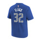 NBA Kids Tee Cooper Flagg Mavericks City Edition – vista retro FLAGG 32 logo NBA cotone blu