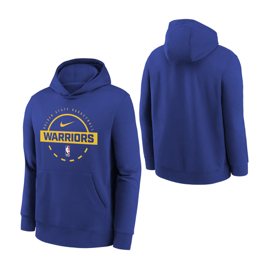 NBA PRACTICE HOODIE WARRIORS