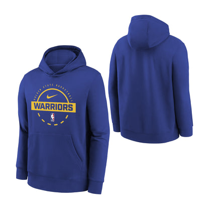 NBA PRACTICE HOODIE WARRIORS