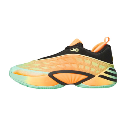 Adidas DON Issue 8 Lucid Tangerine KI9287 verde arancione nero – vista laterale esterna