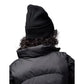 Berretto Jordan Peak Beanie con fodera in satin nero HJ3224-010 – vista back maglia morbida Jumpman ricamat