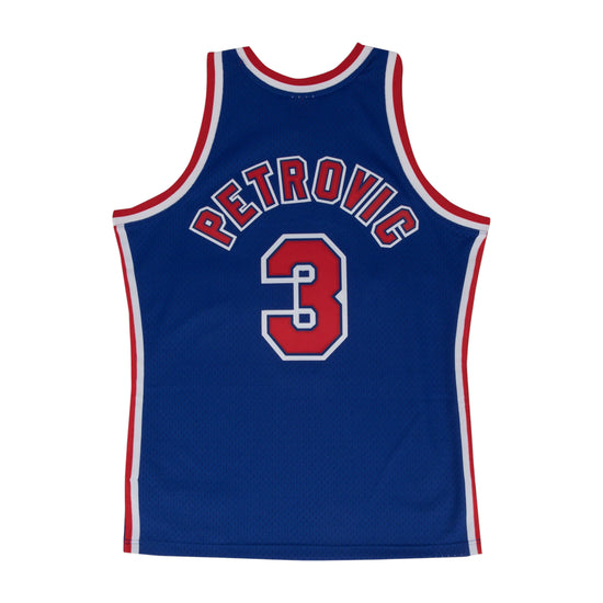NETS DRAZEN PETROVIC SWINGMAN JERSEY